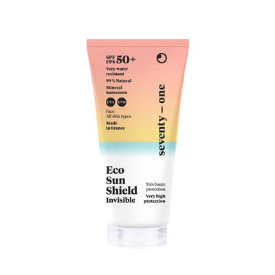 Waterproof Mineral Sun-Care Invisible Eco Sun Shield SPF 50+