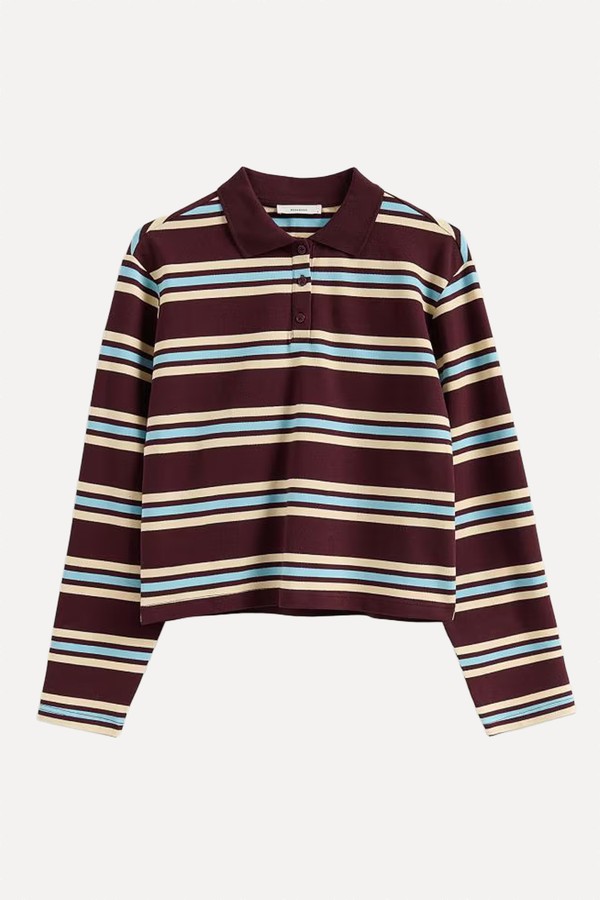 Long Sleeve Polo Shirt from Reserved