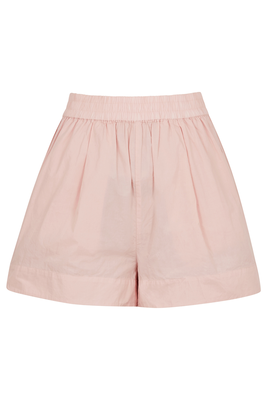 Chiara Pink Cotton-Poplin Shorts from LMND Lemonade