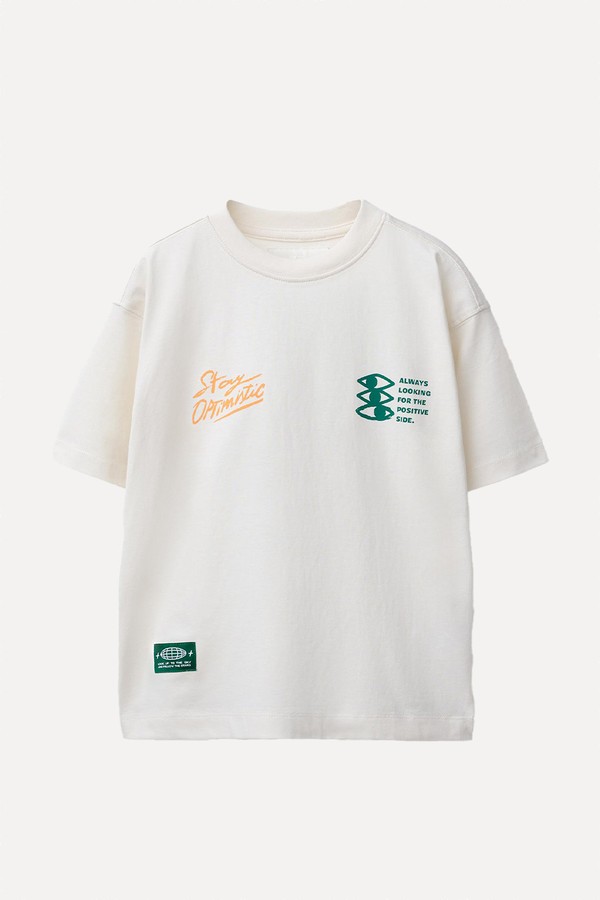 Slogan Print T-Shirt