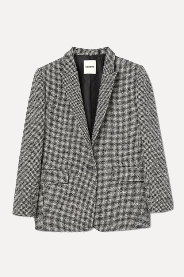 Houndstooth Suit Jacket from Sandro