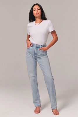 Curve Love Ultra High Rise 90s Slim Straight Jean