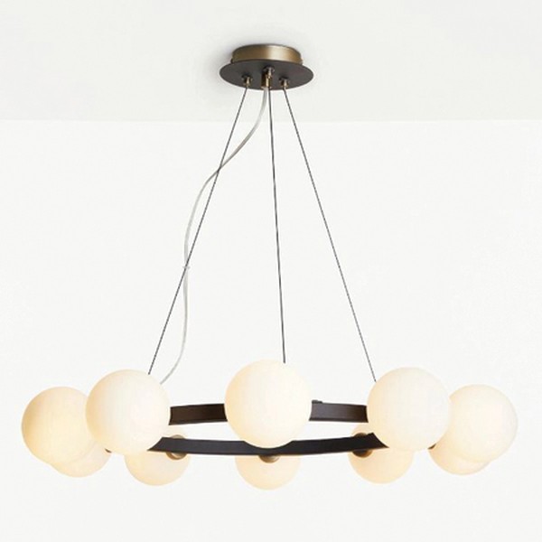 Matinee Hoop Ceiling Light from John Lewis & Partners 