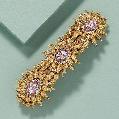 Jewel-Embellished Hair Barette from Anthropologie