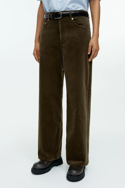 Wide Corduroy Trousers from ARKET