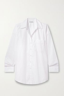 Organic Cotton-Blend Poplin Shirt from Acne Studios