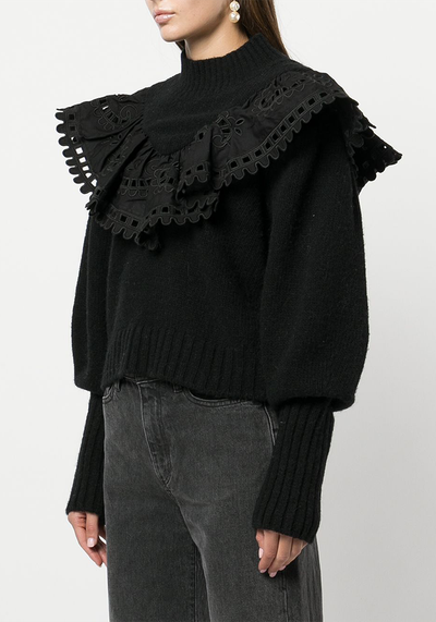 Santos Ruffled Knit Jumper from Sea