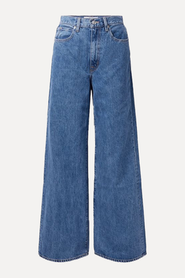 Eva Mid-Rise Wide-Leg Organic Jeans from SLVRLAKE