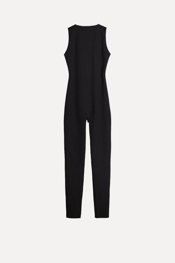 Sleeveless Seamless Jumpsuit  from Bershka