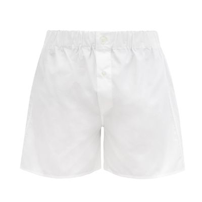 Superior Cotton-Poplin Boxer Shorts  from Emma Willis 