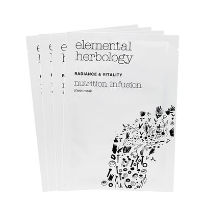 Nutrition Infusion Sheet Masks from Elemental Herbology
