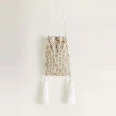 Beads Bucket Bag from Mango 