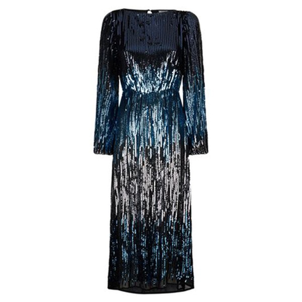 Coco Ombré Sequin Midi Dress from Rixo London