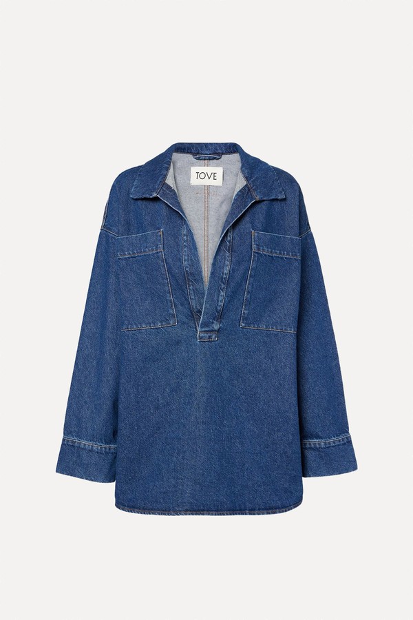Sonny Denim Blouse from TOVE