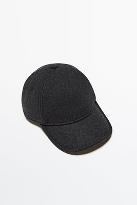 Wool Blend Cap from Massimo Dutti