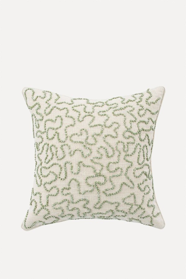 Wool French Knot Cushion from Daals