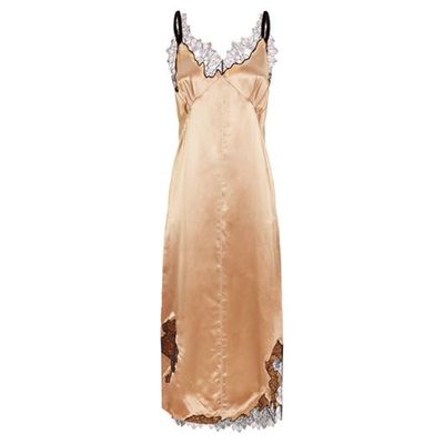 Lace Trim Slip Dress from Helmut Lang