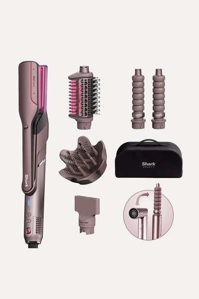 FlexFusion 5-in-1 Hot Air Styler Hair Dryer & Ceramic Straightener from SHARK