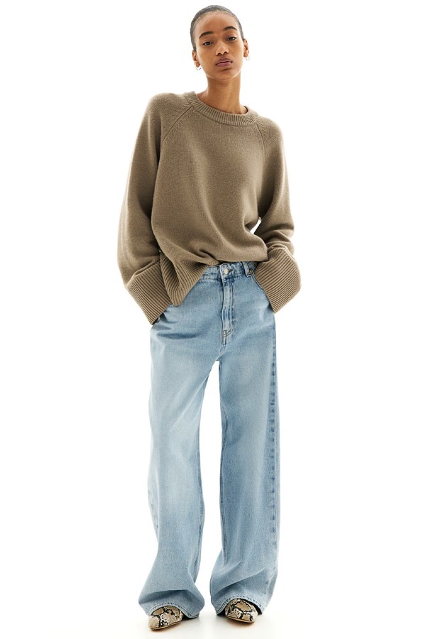 Cashmere-Blend Jumper
