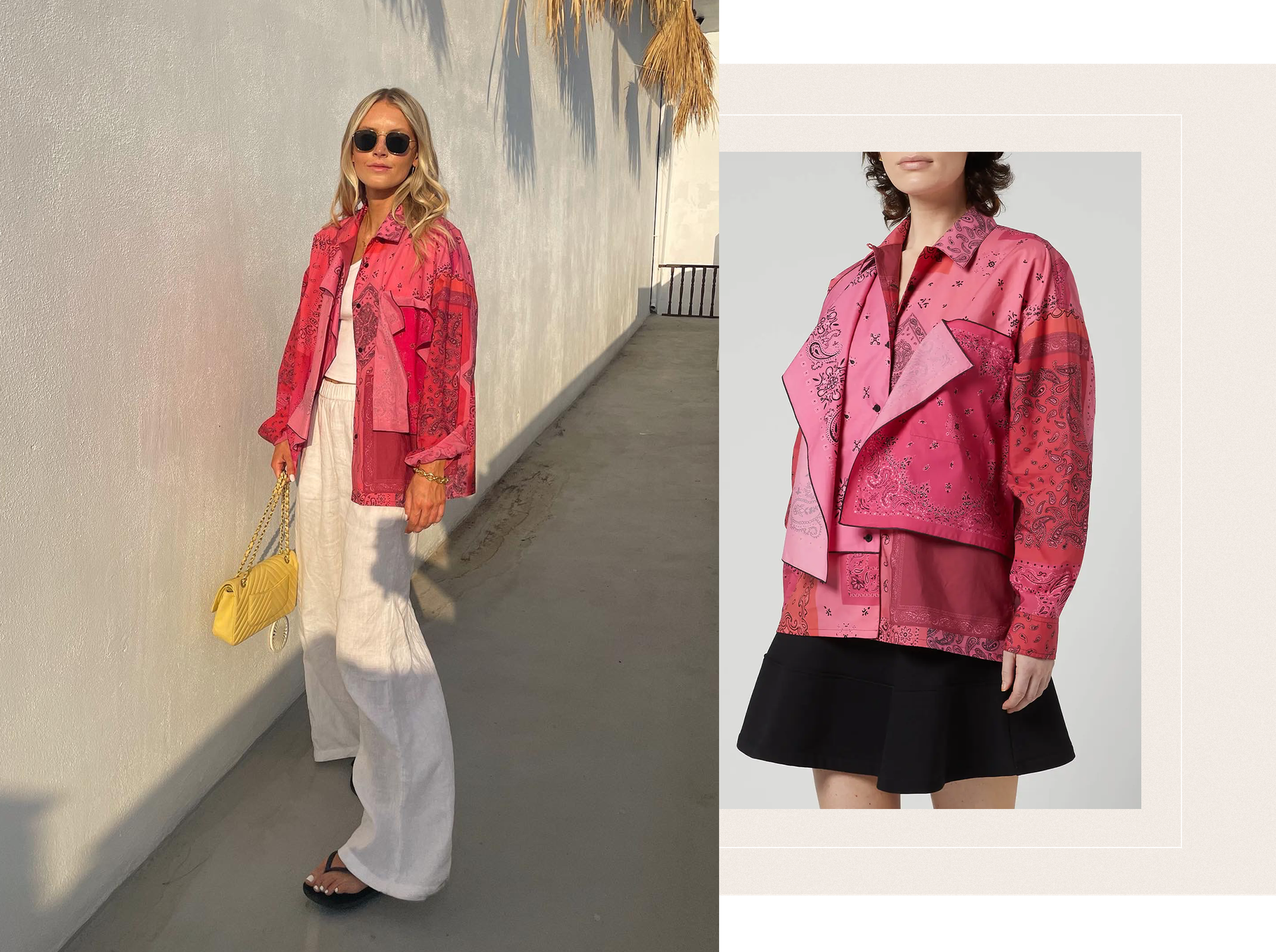 Patchwork Bandana-Print Cotton-Poplin Shirt, £440 | Kenzo