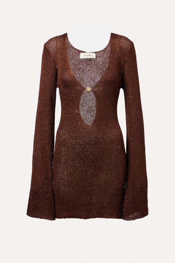 Rey Sequinned Mini Dress from Bananhot