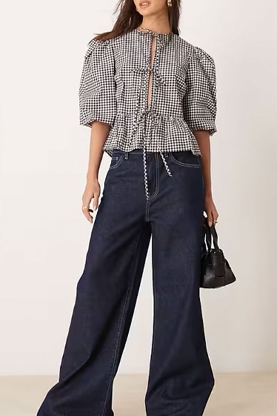 Super Wide 70s Flared Jeans from ASOS DESIGN