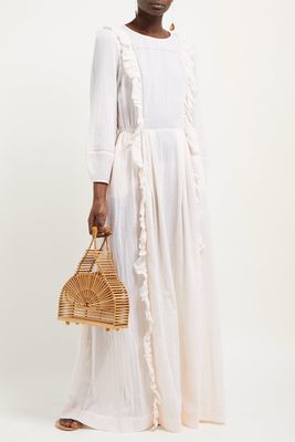 Wallice Ruffled Cotton Dress from Loup Charmant