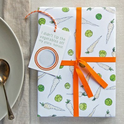 Spouts & Parsnips Wrapping Paper