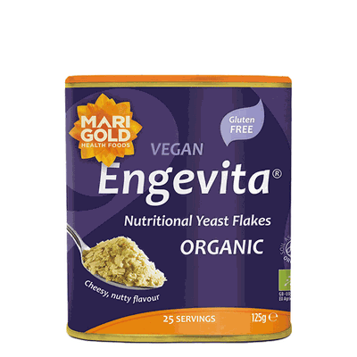 Organic Vegan Engevita Nutritional Yeast Flakes from Marigold 