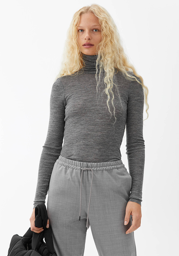 Sheer Merino Wool Roll-Neck from Arket