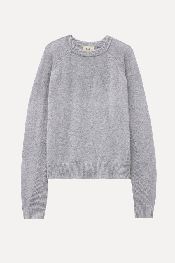 Jasmine Cashmere Rib Detail Jumper from Hush