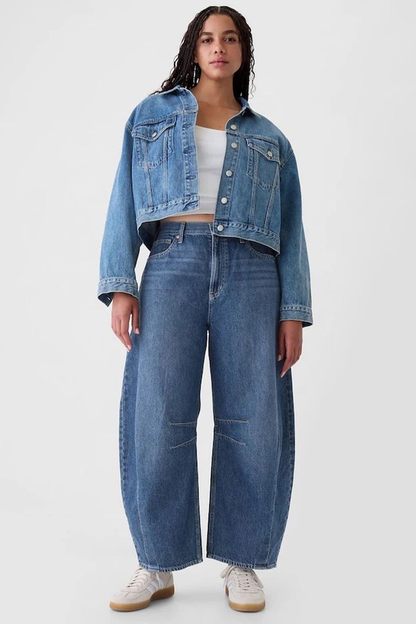 High Waisted Horseshoe Jeans from GAP