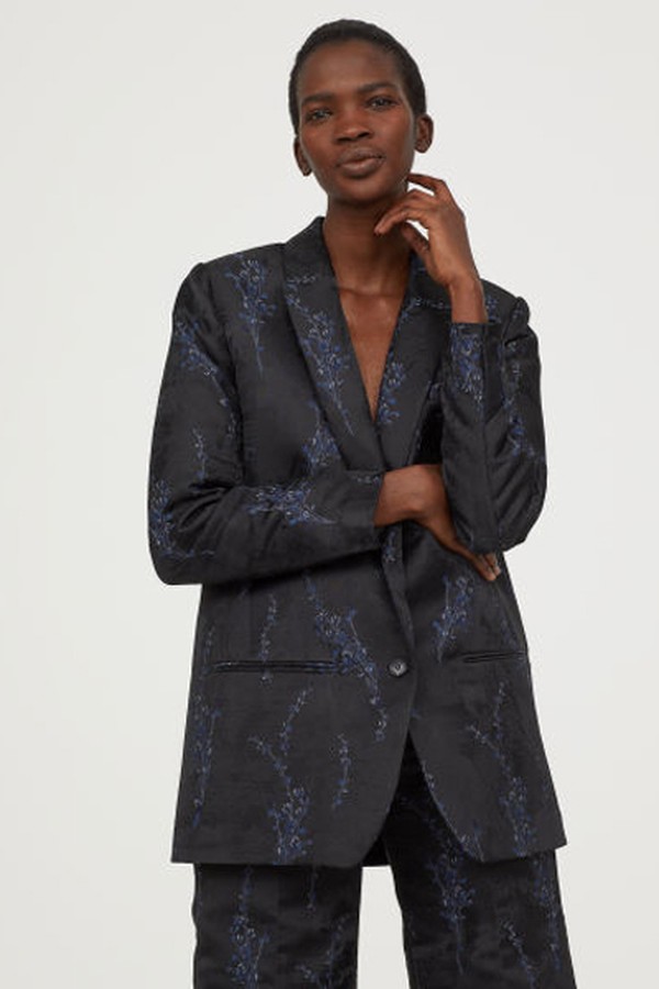 Jacquard-Patterned Jacket