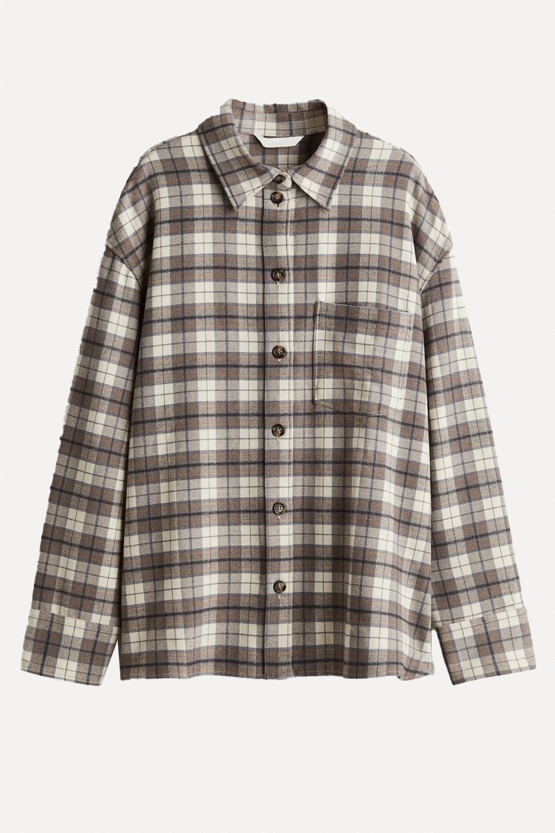 Oversized Flannel Shirt from H&M