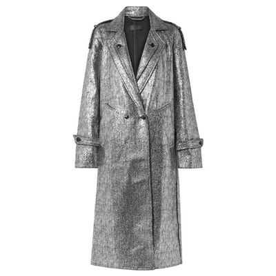 Andi Metallic Tweed Coat from RTA