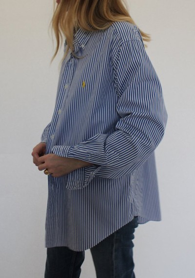 Stripe Cotton Shirt