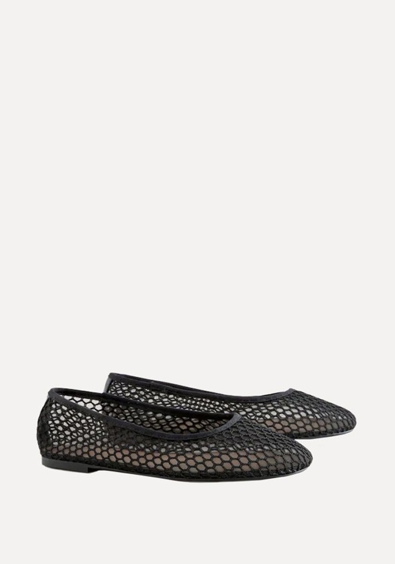 Forever Comfort® Round Toe Mesh Ballerina Flats* 