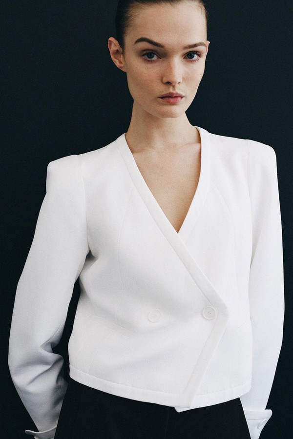 Double-Breasted Blazer