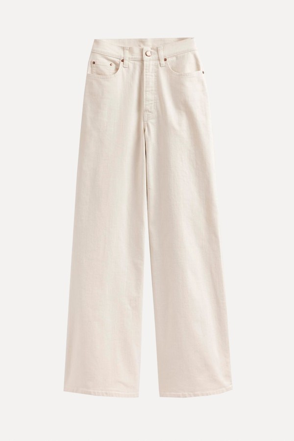 High Rise Wide Leg Jeans from Boden