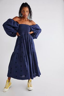 Dahlia Embroidered Maxi Dress from Free People