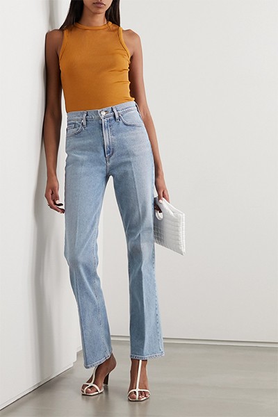 High-rise Bootcut Jeans