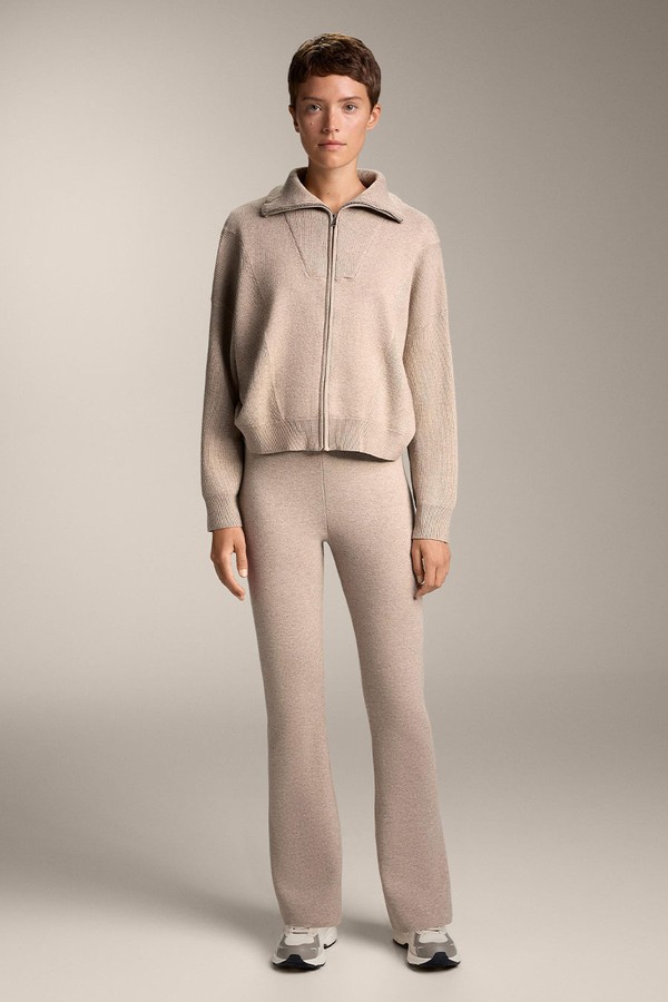 Flare Knit Trousers