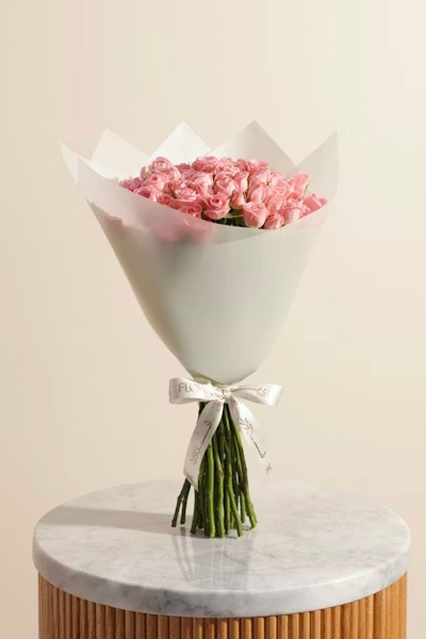 Blushing Baby Roses Bouquet from Floward