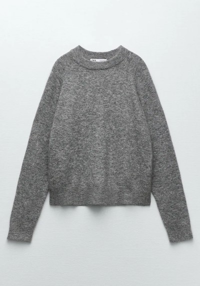 Wool & Alpaca Blend Sweater from Zara