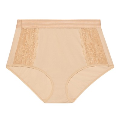 High-Waist Lace Brief