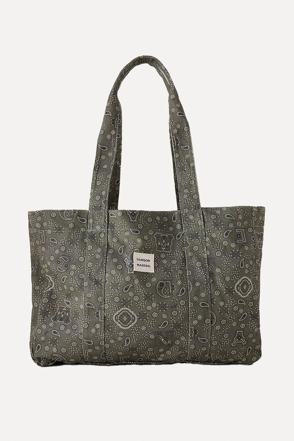 DM Canvas Tote from Damson Madder