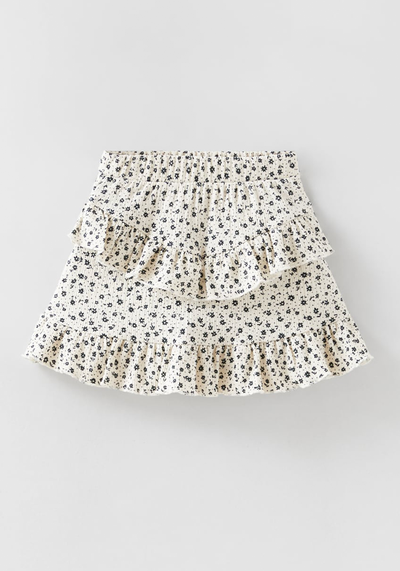 Floral Bermuda Skort