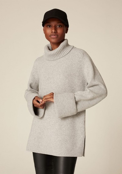 Merino Cashmere Off-Duty Jumper from Me + Em