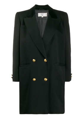 1980's Double-Breasted Coat from Valentino