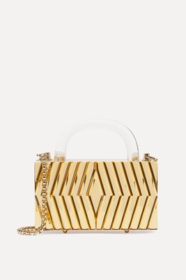 Lena Bag In Gold Mirror With Chain